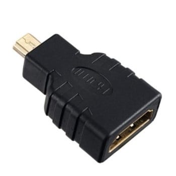 Переходник HDMI- Micro HDMI (гн/шт) GOLD REXANT