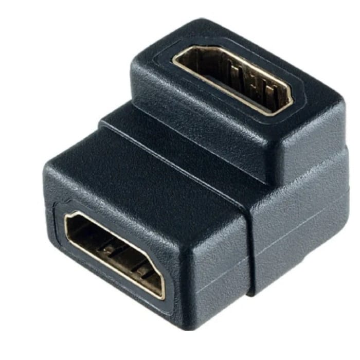 Переходник угловой  HDMI-HDMI (гн/гн) Perfeo (A7009)