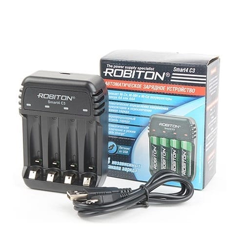 З/У Ni-Zn/Mh Robiton Smart4 C3 17262